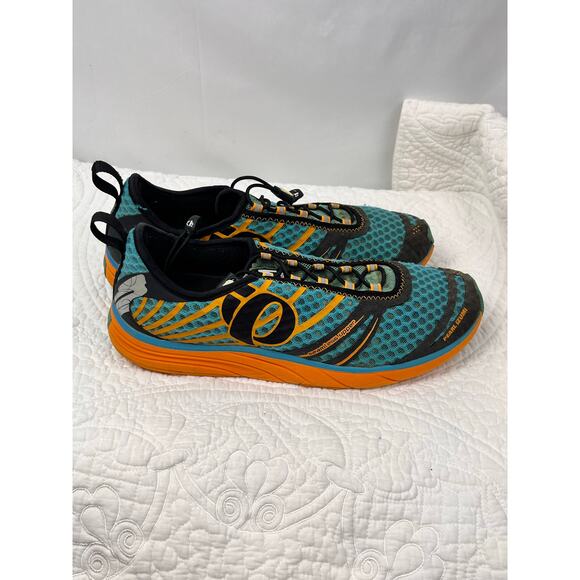 Project Pearl Izumi Women's Size 12 Blue/Orange Lace Up Running Athletic Shoes - Picture 9 of 9